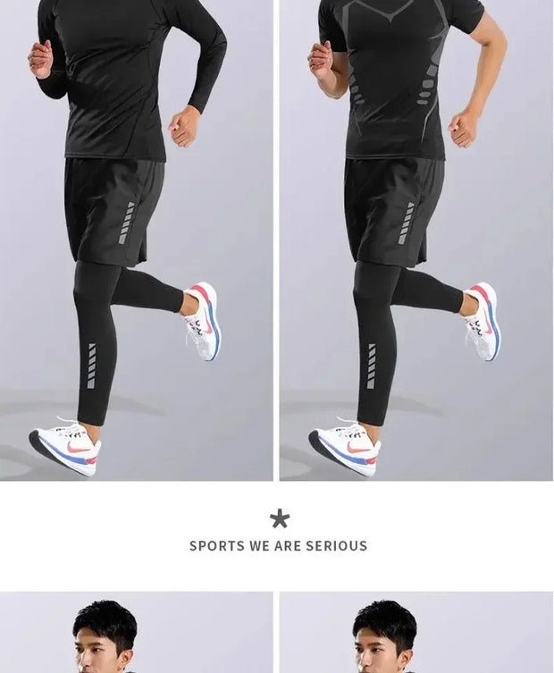 Sports Suits Men's Fitness