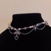 Mirabelle Necklace | Dainty Necklace Jewelry| Coquette |  Y2K Fashion Jewelery Necklace