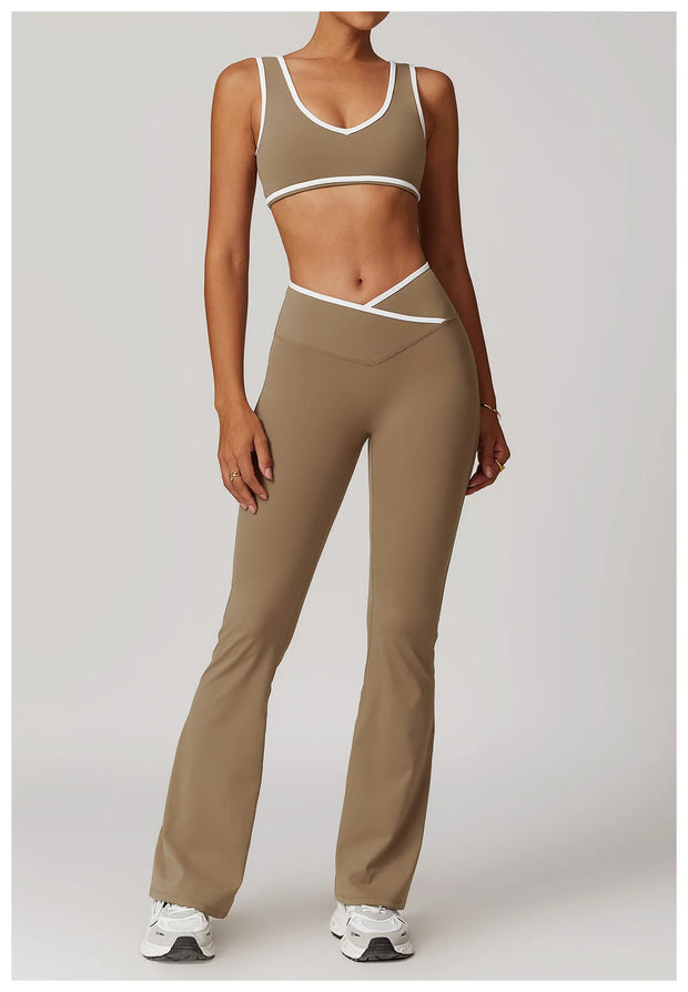 2-Piece Yoga Outfit for Women – Gym & Running
