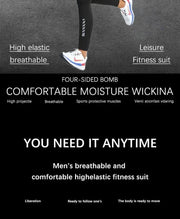 Sports Suits Men's Fitness