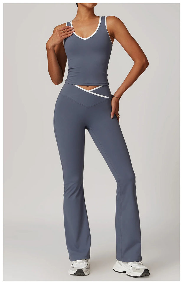 2-Piece Yoga Outfit for Women – Gym & Running