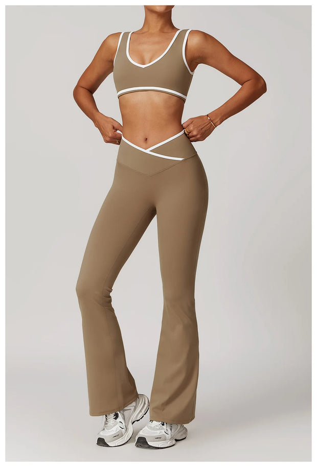 2-Piece Yoga Outfit for Women – Gym & Running