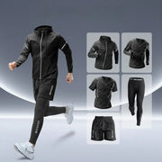 Quick-Dry Athletic Suit for Men–Training & Running
