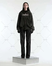 Y2K Harajuku Double Hood