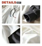 High Street Pullover – Fake Two-Piece Winter Hoodie.