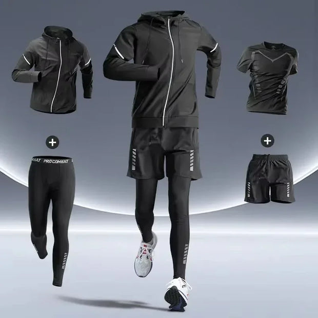 Sports Suits Men's Fitness