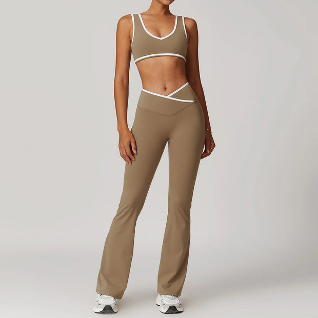2-Piece Yoga Outfit for Women – Gym & Running