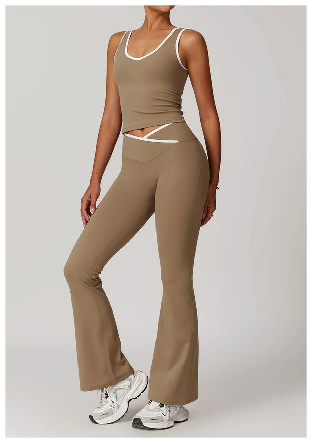 2-Piece Yoga Outfit for Women – Gym & Running