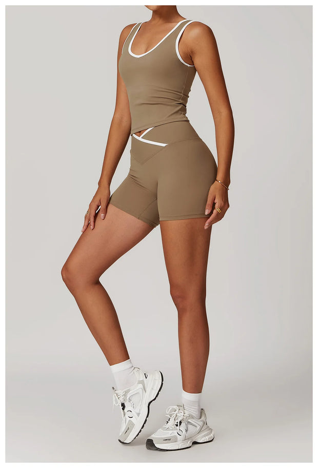 2-Piece Yoga Outfit for Women – Gym & Running