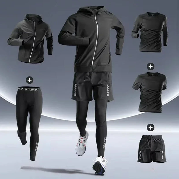 Sports Suits Men's Fitness