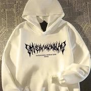 Vivid Rose Hoodie – Retro Street Style for Men.