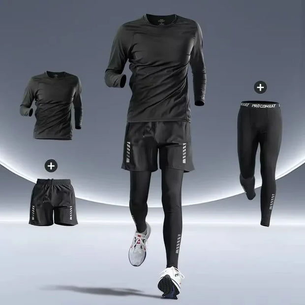 Sports Suits Men's Fitness