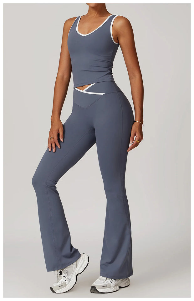 2-Piece Yoga Outfit for Women – Gym & Running